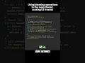 Using blocking operations in the main thread causing UI freezes
