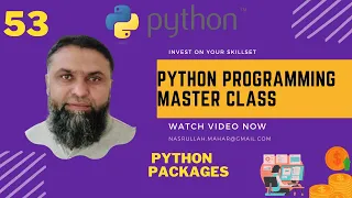 Python Packages Python Programming Master Class Nasrullah Mahar