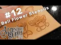 12 of 12 Bell Flower Stencils