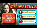 Ultimate Star Wars Trivia Challenge 40 Questions for True Fans