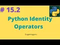 15 2 Python Identity Operators Gogetmyguru