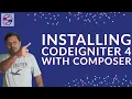 Download Codeigniter 4 with composer Hindi OR Urdu Installing Codeigniter 4 with composer
