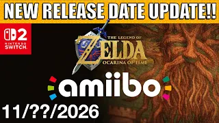 Nintendo REPORTEDLY LEAKS Ocarina Of Time Remakes Release Date With NEW Amiibo