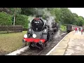 Download Lagu British Rail Steam Locomotive Action on The Keighley \u0026 Worth Valley Railway 2025 + Train Rides