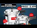 Prestige 2L 3L 5 Litres Popular Max Outer Lid Aluminium Combo Pressure Cooker