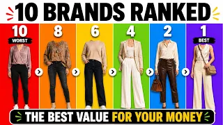 10 Women s Clothing Brands Ranked From WORST to BEST 3 Are a Total Waste of Money