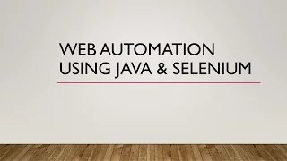 Web Automation - Tutorial 8B