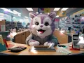 Adventures of a Plush Purple Cat Catnap family story