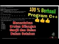 Membuat Deret Bilangan Ganjil Dari 1-24 dan Mencocokkan Nilai Nya Dengan Nama Bulan Dengan C