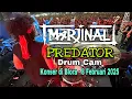 Download Lagu MARJINAL - PREDATOR (DRUM CAM) || KONSER SEABAD PRAM , BLORA || SABTU 8 FEBRUARI 2025