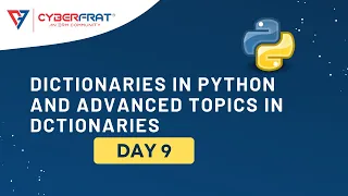 Day 9 - Dictionaries in Python Hands-on Training by Rutuja Kulkarni