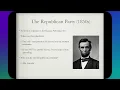 APUSH Review Political Parties Throughout History