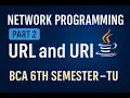 Network Programming Part 2 URL and URI in Java BCA 6th Semester TU