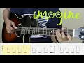 IMAGINE - John Lennon - Fingerstyle Guitar Tutorial TAB