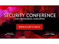 Security Conference 2015 - Keynote