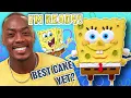 Making a SpongeBob SquarePants Cake