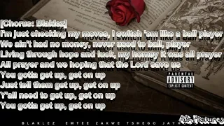 blacklez dmx remix official lyrics ft emtee zakwe tshego and jayhood