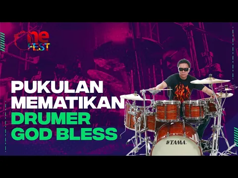 [Vertical Video] Pukulan Mematikan Drumer God Bless  | One Fest Season II tvOne