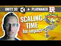 Unity 3D Playmaker - Animate Time Scale Time for Impact
