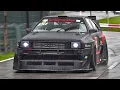 Download Lagu Onboard a 750hp Audi Quattro full-blown track-car | Shakedown after engine rebuild 5-cylinder turbo