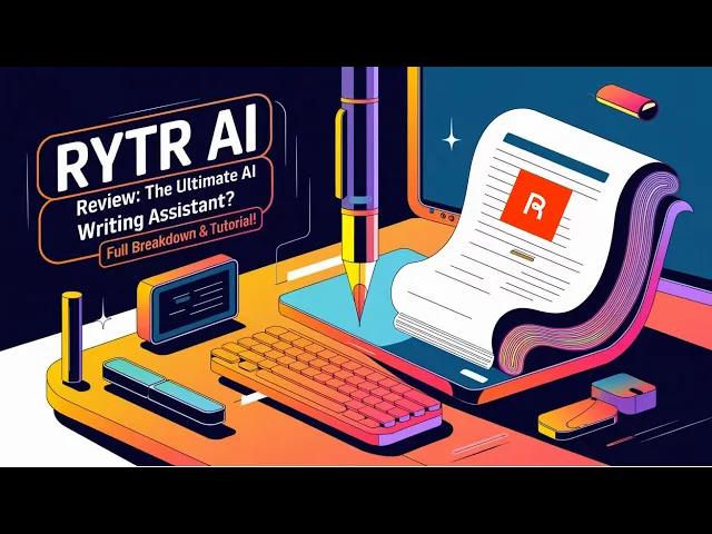 Thumbnail for Rytr Review: AI Writing Assistant | Is It The Best?
