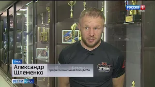 Александр Шлеменко рассказал «Вестям» о реванше со своим давним соперником Гектором Ломбардом