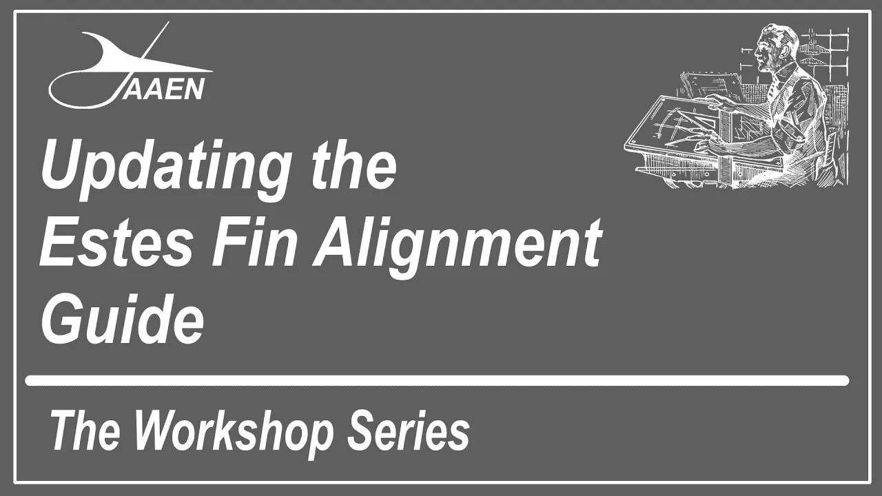Holder for Estes Fin Alignment Guide