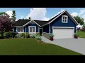 7-Bedroom Country House Plan with Finished Basement