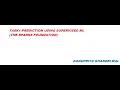 Prediction using Supervised ML Level-Beginner