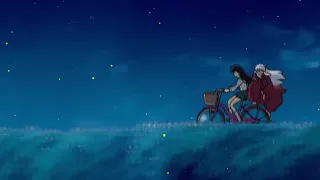 Relaxing Night Ambience Music Kagome Inuyasha Go On A Peaceful Bike Ride Together 