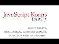 5 - About Arrays