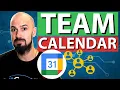 Tips on Using Google Calendar for Team Meetings Google Workspace Team Calendar