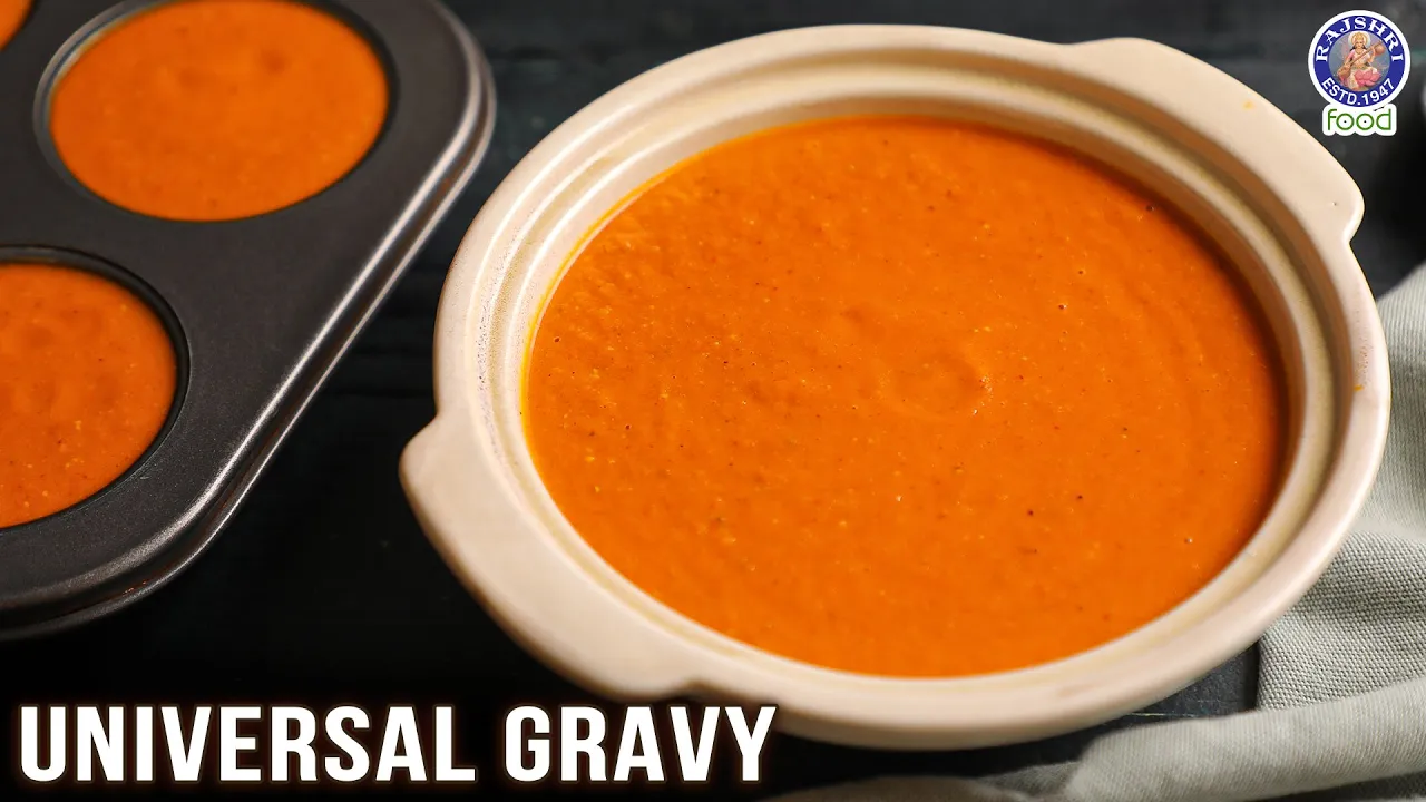 Universal Gravy Recipe   One Freeze Gravy 50 Plus Curries   All Purpose Gravy Recipe   Varun Inamdar