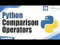What are Comparison Operators in Python Explained in Hindi For Beginners