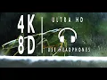 8D Rain and thunder sound, 4K 30 minutes rainfall ambience [Use Headphones for 8D rain experience]