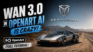 Wan 3 0 in OpenArt AI is CRAZY Full 30s Car Commercial Tutorial