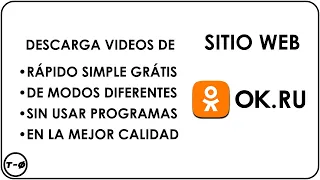 c mo descargar videos de ok ru f cil y r pido sin programas