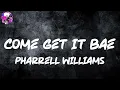 Pharrell Williams - Come Get It Bae (Lyric Video) | Myspace