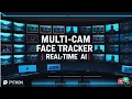 AI Multi-Camera Face Tracking System Real-Time Recognition Alerts with Python OpenCV