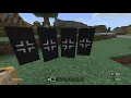 Minecraft Tutorial Wehrmacht Banner WW2 German Army