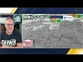 Tuesday evening Thunderstorm chances increasing and temps all over the place