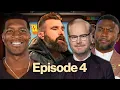 Jameis Winston Jim Gaffigan and Ryan Clark They Call It Late Night with Jason Kelce Episode 4