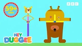 Duggee's Animal Friends 🐆 | 59-Minute MARATHON | Hey Duggee