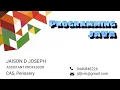 Java AWT components Jaison D Joseph CASP