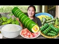 Download Lagu How to Make Giant Traditional Banh Chung to Sell at the Market - Harvest Green Onion with Single Mom