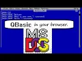 Programming QBasic Hello Word in Your Browser