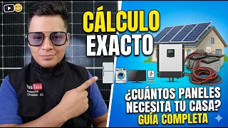 How many solar panels do I need for my house? Calculation of an isolated off grid system (Batteries)