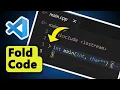 How to Fold Code In Visual Studio Code