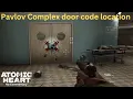 Location of the Pavlov Complex door code Atomic Heart