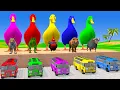 Download Lagu Long Slide Game With Cow Elephant Gorilla Hippopotamus Tiger 3d Animal Game Funny 3d Animals